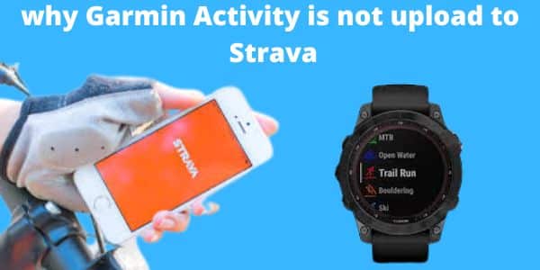 garmin activity not uploading to Strava