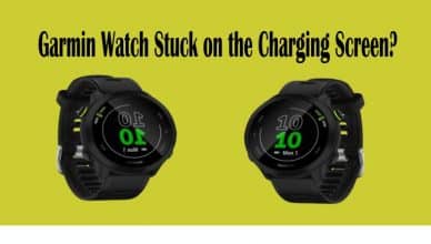 Garmin charging