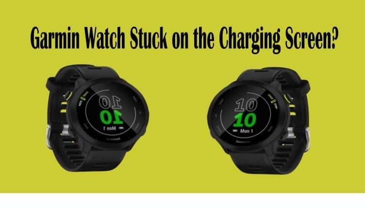Garmin charging